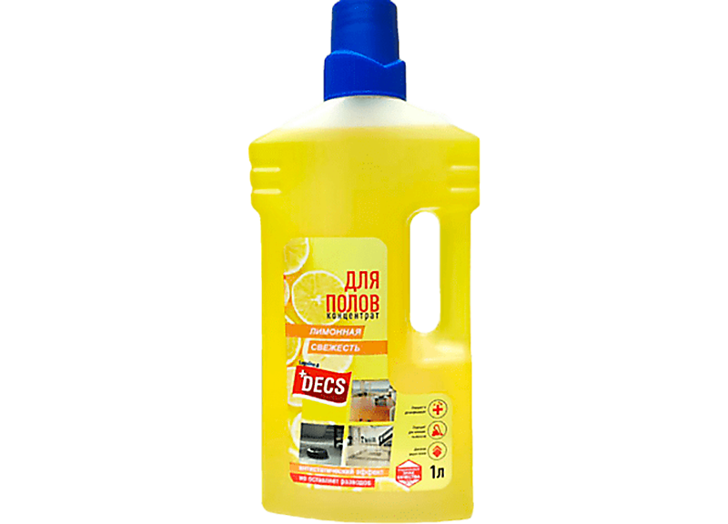 Средство для полов лимонная свежесть 1000 мл